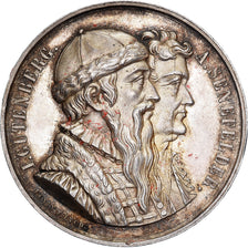 Frankrijk, Token, Société des Imprimeurs de Lyon, 1840, Zilver, PR+