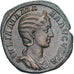 Julia Mamaea, Sesterz, 222-235, Rome, Bronze, SS+, RIC:676