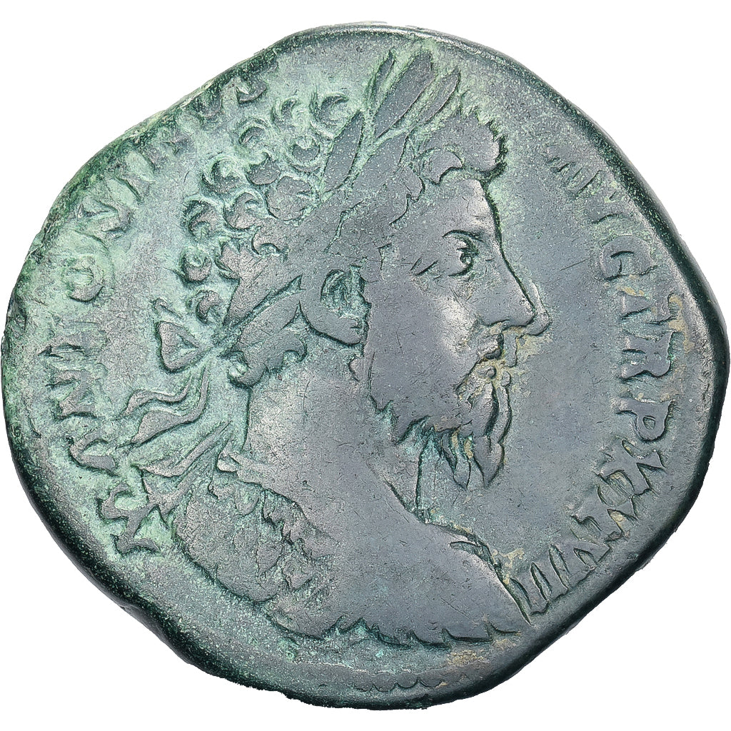 Marcus Aurelius, Sestertius, 172-173, Rome, Bronze, VF(30-35), RIC:1050