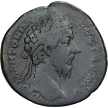 Marcus Aurelius, Sesterzio, 170-171, Rome, Bronzo, MB+, RIC:1006