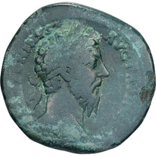 Marcus Aurelius, Sesterzio, 169-170, Rome, Bronzo, MB+, RIC:979