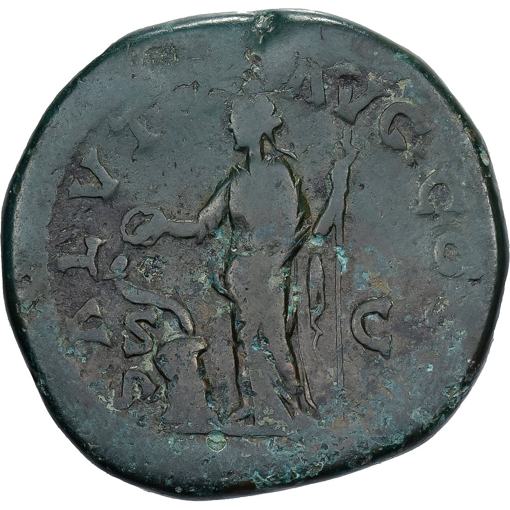 Marcus Aurelius, Sesterzio, 169-170, Rome, Bronzo, MB+, RIC:979