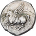 Akarnania, Stater, ca. 320-280 BC, Thyrreion, Plata, MBC+, HGC:4-919, Pegasi:10