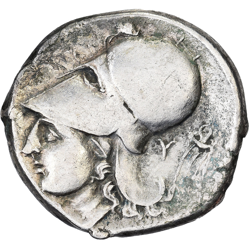 Akarnania, Stater, ca. 320-280 BC, Thyrreion, Plata, MBC+, HGC:4-919, Pegasi:10