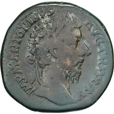 Marcus Aurelius, Sesterzio, 170-171, Rome, Bronzo, MB+, RIC:1017