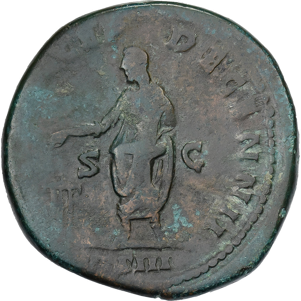 Marcus Aurelius, Sesterzio, 170-171, Rome, Bronzo, MB+, RIC:1017