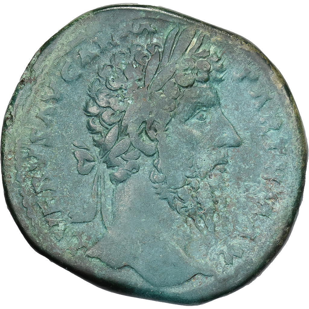Lucius Verus, Sestertius, 168, Rome, Bronze, VF(30-35), RIC:1478