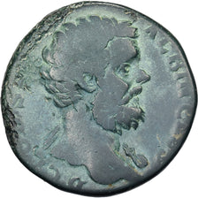 Clodius Albinus, Sesterzio, 194-195, Rome, Bronzo, MB, RIC:52