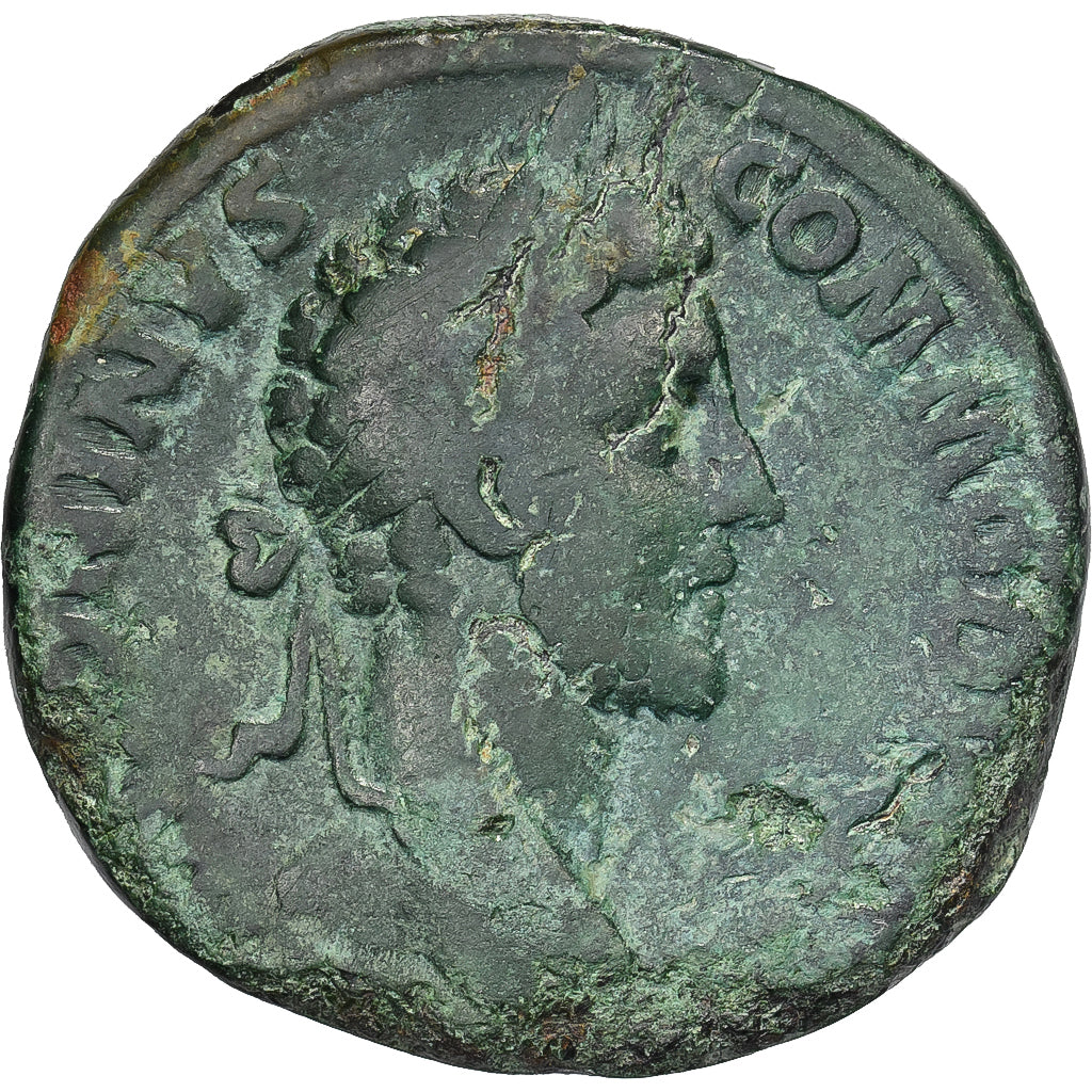 Commodus, Sestercio, 181-182, Rome, Bronce, BC+, RIC:327