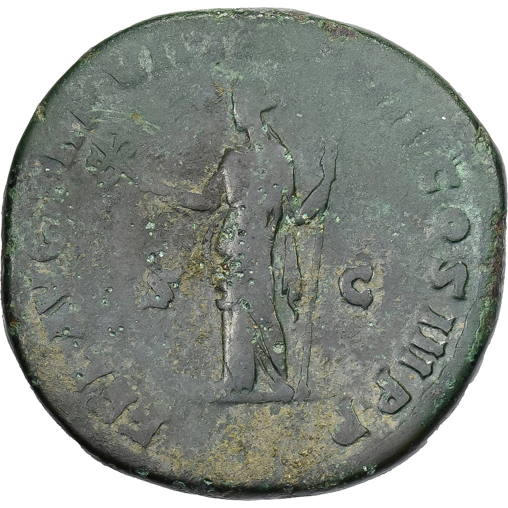 Commodus, Sestercio, 181-182, Rome, Bronce, BC+, RIC:327