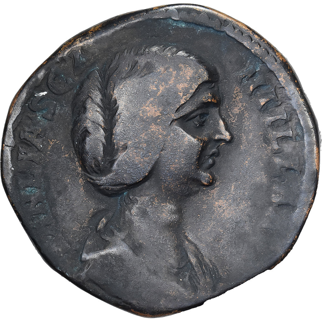 Manlia Scantilla, Sesterzio, 193, Rome, Bronzo, MB+, RIC:18