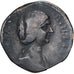 Manlia Scantilla, Sesterzio, 193, Rome, Bronzo, MB+, RIC:18