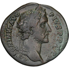 Antonin le Pieux, Sesterz, 145-161, Rome, Bronze, S+, RIC:777