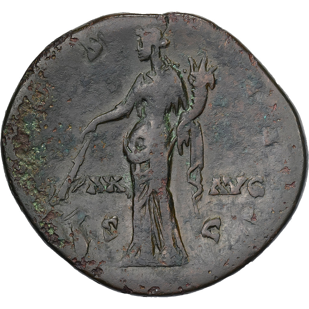 Antonin le Pieux, Sesterz, 145-161, Rome, Bronze, S+, RIC:777