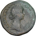 Lucilla, Sesterzio, 164-169, Rome, Bronzo, MB+, RIC:1779
