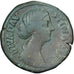 Diva Faustina II, Sestertius, 176-180, Rome, Bronze, VF(20-25), RIC:1715
