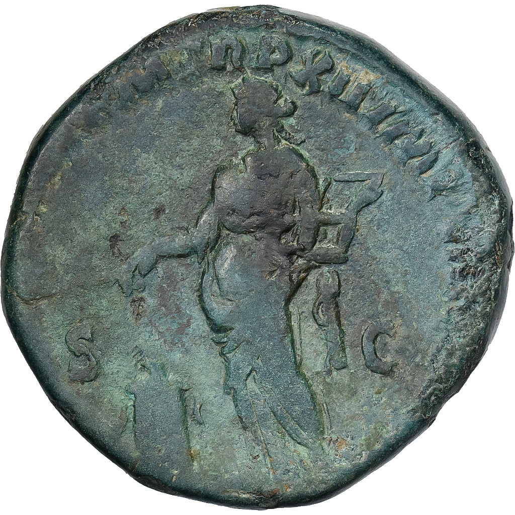 Commodus, Sestertius, 186-187, Rome, Bronze, VF(30-35), RIC:494