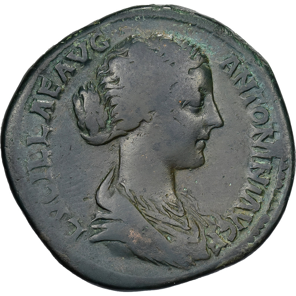 Lucilla, Sestertius, 164-169, Rome, Bronze, VF(20-25), RIC:1767