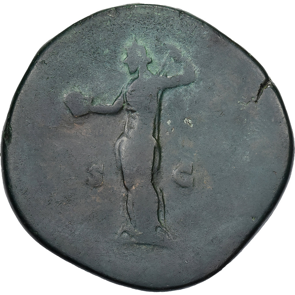 Lucilla, Sestertius, 164-169, Rome, Bronze, VF(20-25), RIC:1767