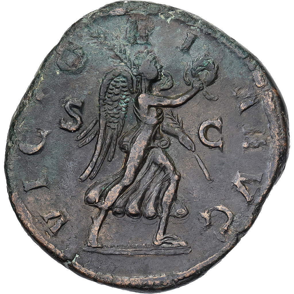 Maximinus I Thrax, Sestertius, 235-236, Rome, Bronze, AU(50-53)