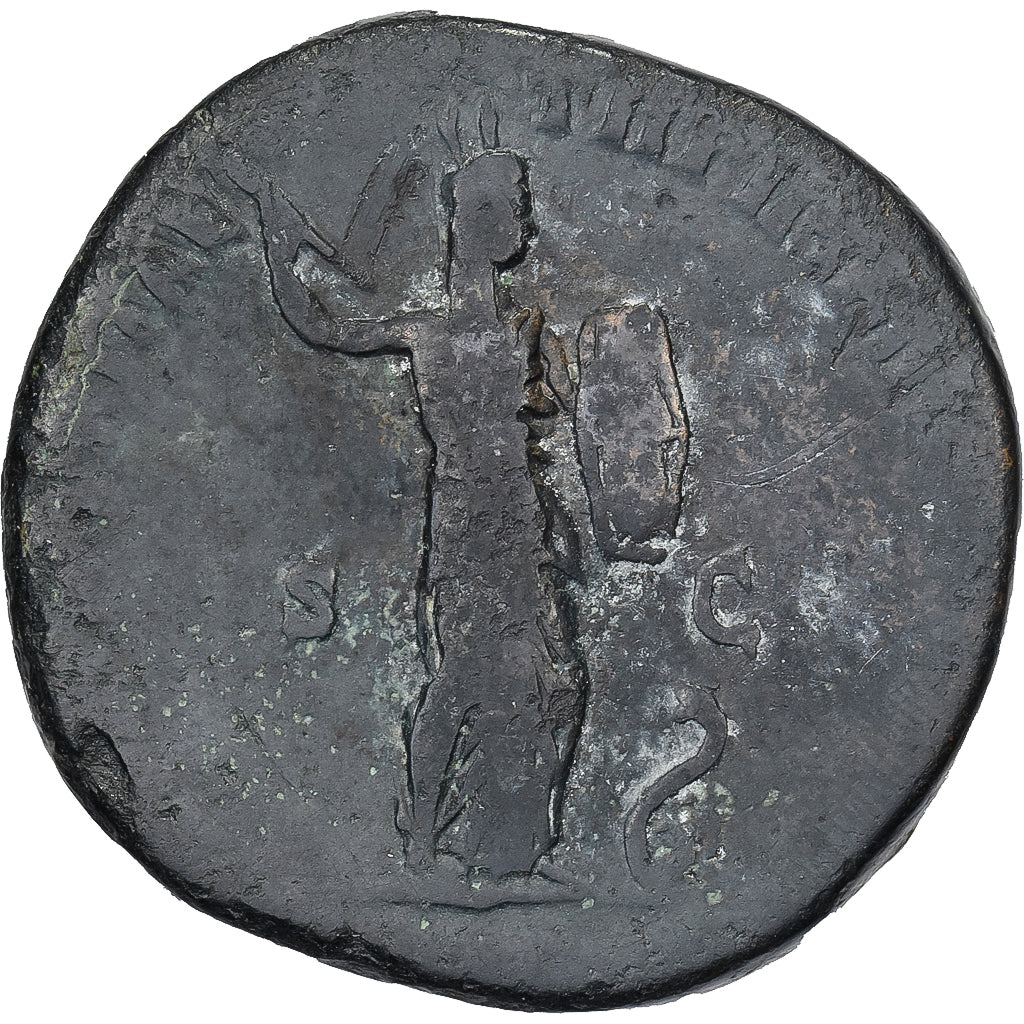 Commodus, Sestertius, 177, Rome, Bronze, VF(20-25), RIC:1583