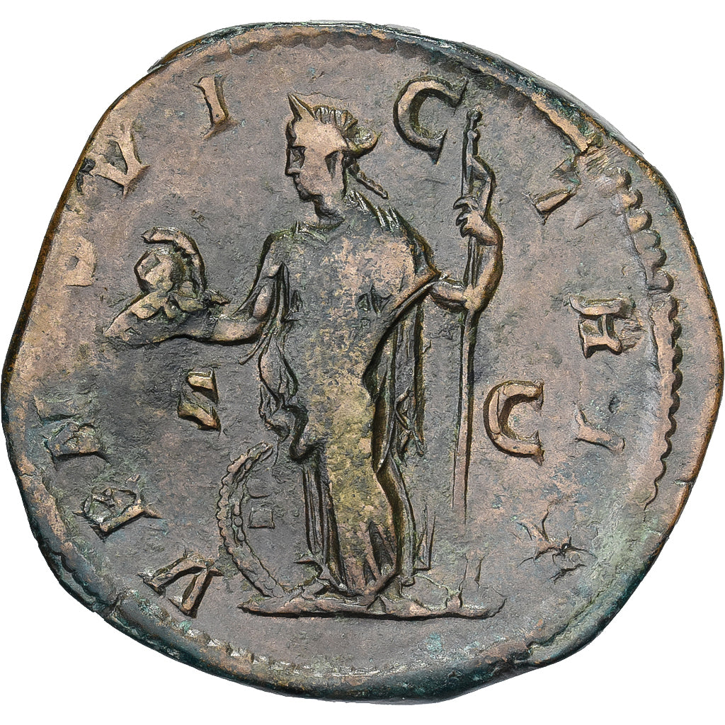 Julia Mamaea, Sesterzio, 222-235, Rome, Bronzo, BB+, RIC:705