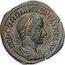 Gordian III, Sesterzio, 241-243, Rome, Bronzo, BB+, RIC:300