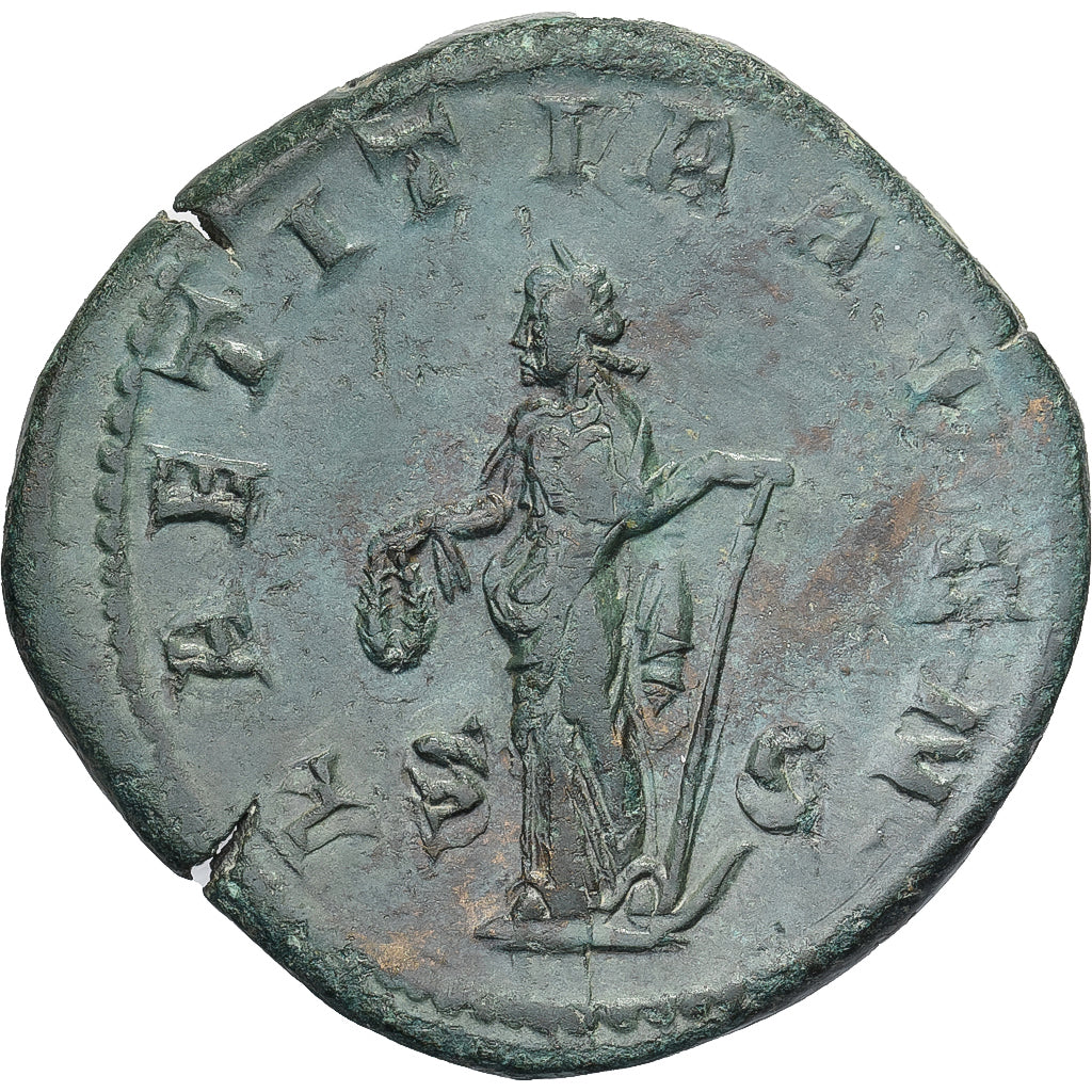 Gordian III, Sesterzio, 241-243, Rome, Bronzo, BB+, RIC:300