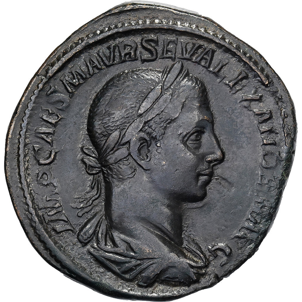 Severus Alexander, Sesterzio, 222-231, Rome, Bronzo, BB+, RIC:620