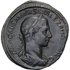 Severus Alexander, Sesterzio, 222-231, Rome, Bronzo, BB+, RIC:620