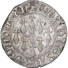 Duchy of Brittany, Jean IV, Blanc aux 9 mouchetures, 1380-1399, Nantes