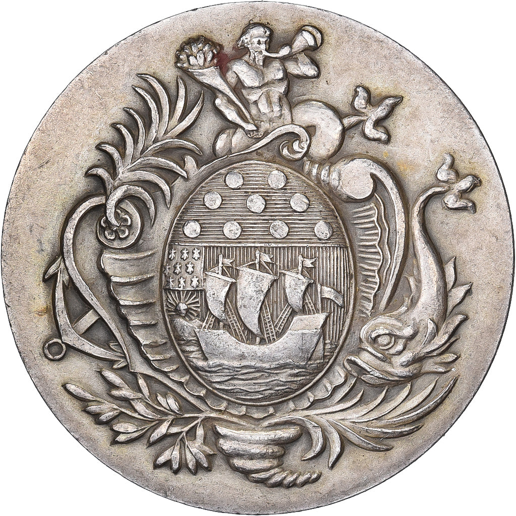 France, Jeton, Caisse d'Épargne de Lorient, n.d., Argent, SUP+