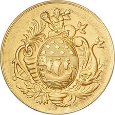 França, Token, Caisse d'Épargne de Lorient, n.d., Dourado, MS(60-62)