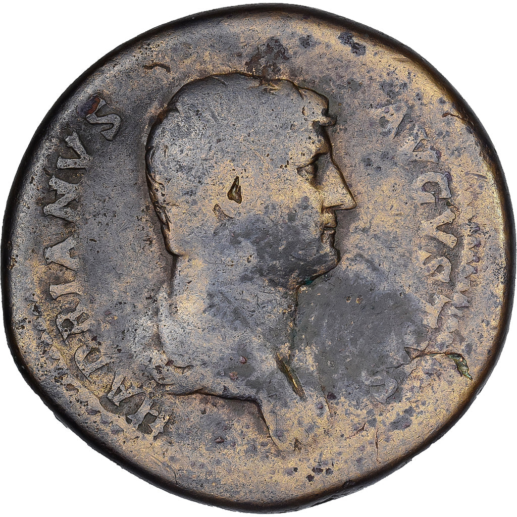 Hadrian, Sestercio, 117-138, Rome, Bronce, BC