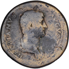 Hadrian, Sestercio, 117-138, Rome, Bronce, BC