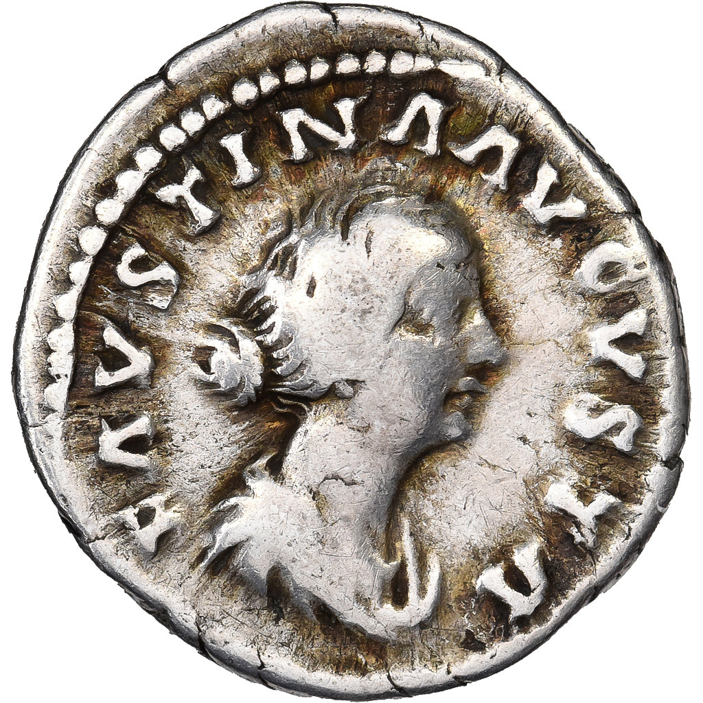 Faustina II, Denarius, 161-176, Rome, Silver, VF(30-35), RIC:728