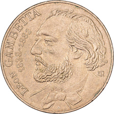 Francia, 10 Francs, Gambetta, 1982, MDP, Nichel-bronzo, SPL, KM:950