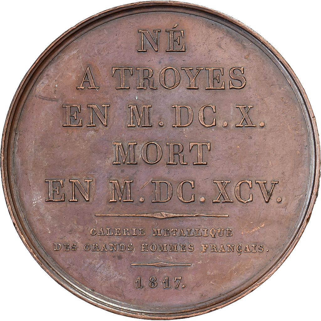 Frankrijk, Medaille, Pierre Mignard, Galerie Métallique, 1817, Bronzen, Domard