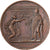 França, medalha, Entrée de Louis XVIII à Paris, 1814, Bronze, Andrieu