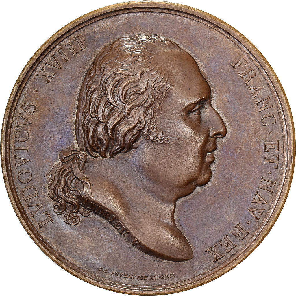 Frankrijk, Medaille, Louis XVIII, Reprise du Concordat, n.d. (1817), Bronzen