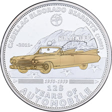 Palau, 5 Dollars, Cadillac Eldorado Biarritz, 125 Years of Automobile, 2011, FS