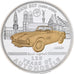 Palau, 5 Dollars, BMW 507, 125 Years of Automobile, 2012, FS, Argento, FDC
