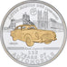 Palau, 5 Dollars, Aston Martin DB5, 125 Years of Automobile, 2012, Proof, Prata