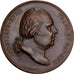 França, medalha, Luís XVIII, Naissance d'Henri V, 1820, Bronze, Andrieu