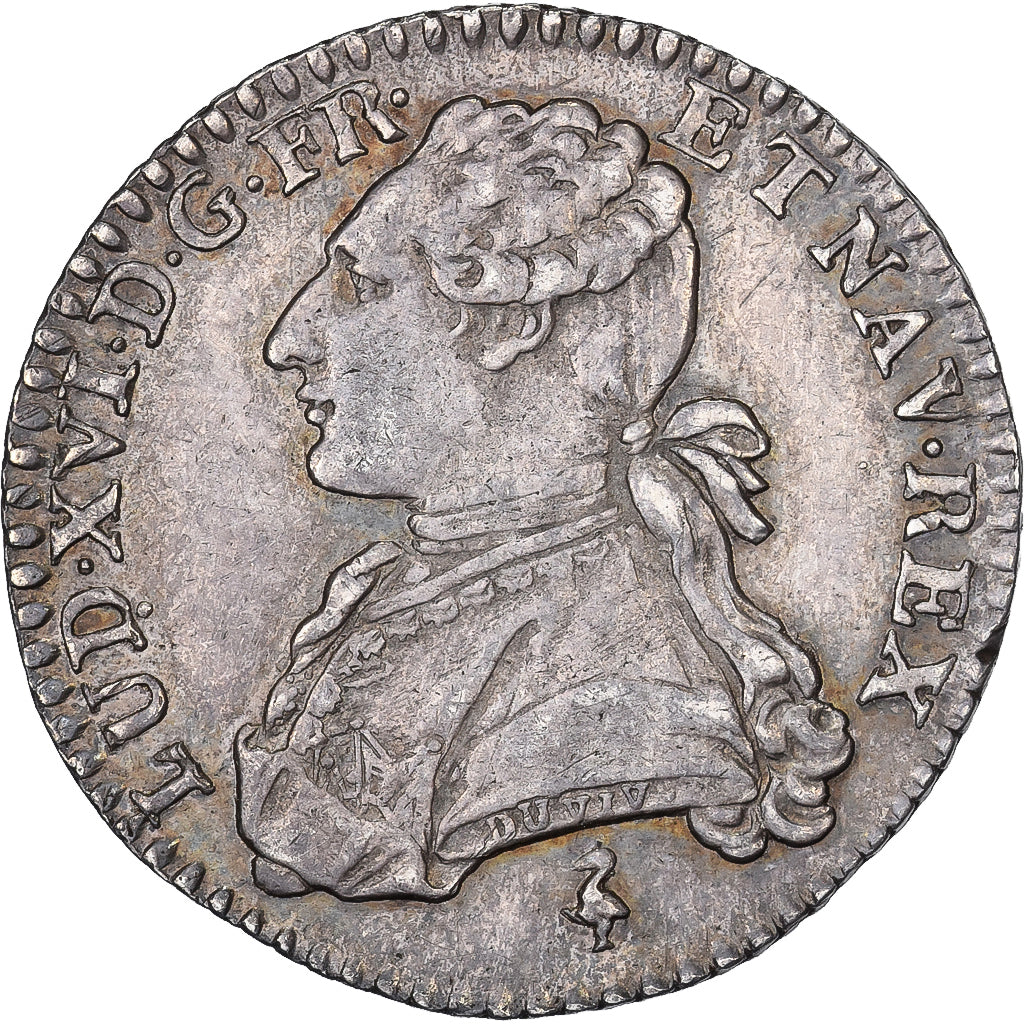 France, Louis XVI, 1/10 Écu aux branches d'olivier, 1786, Paris, Argent, TTB+