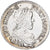 France, Louis XIV, 1/2 Écu à la mèche longue, 1649, Paris, Silver, AU(50-53)