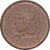 France, Euro Cent, Error double observe, 2010, Copper Plated Steel, AU(50-53)