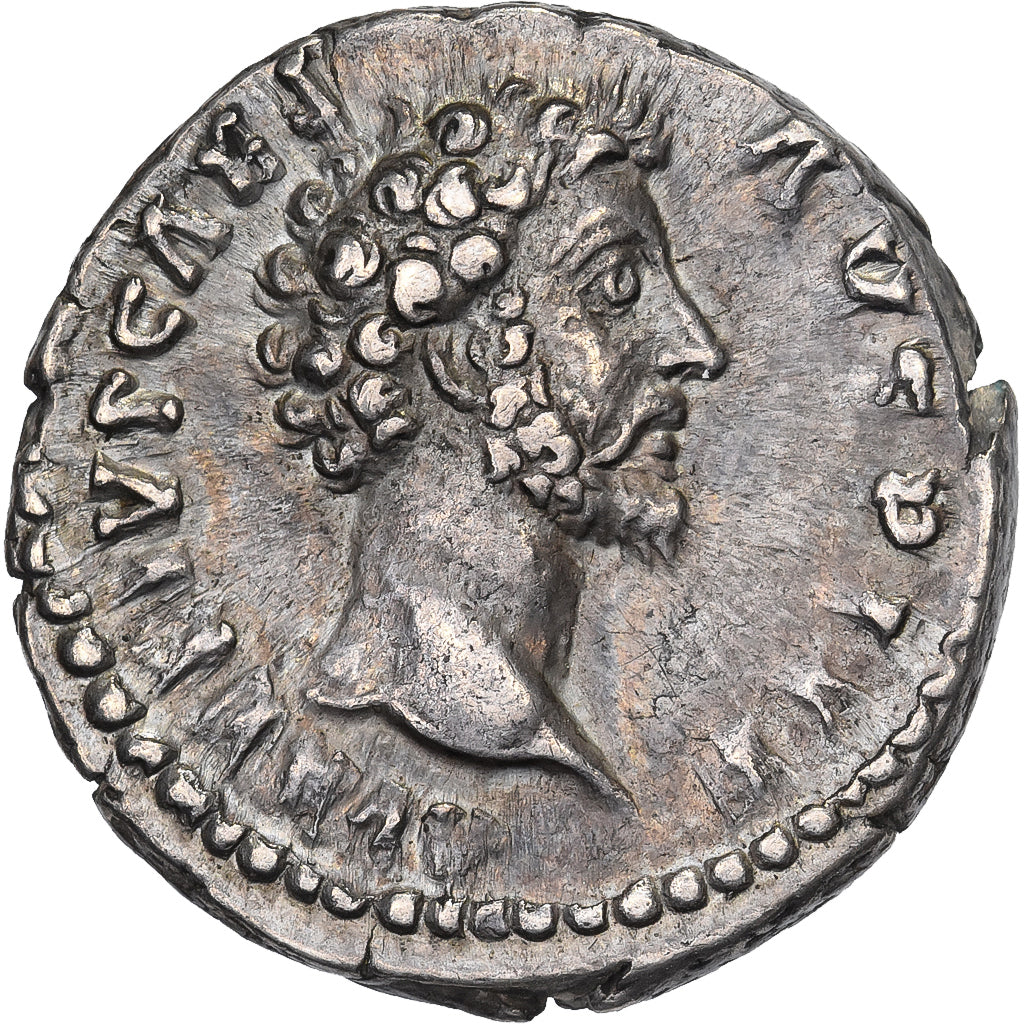 Marcus Aurelius, Denarius, 158-159, Rome, Argento, SPL-, RIC:480
