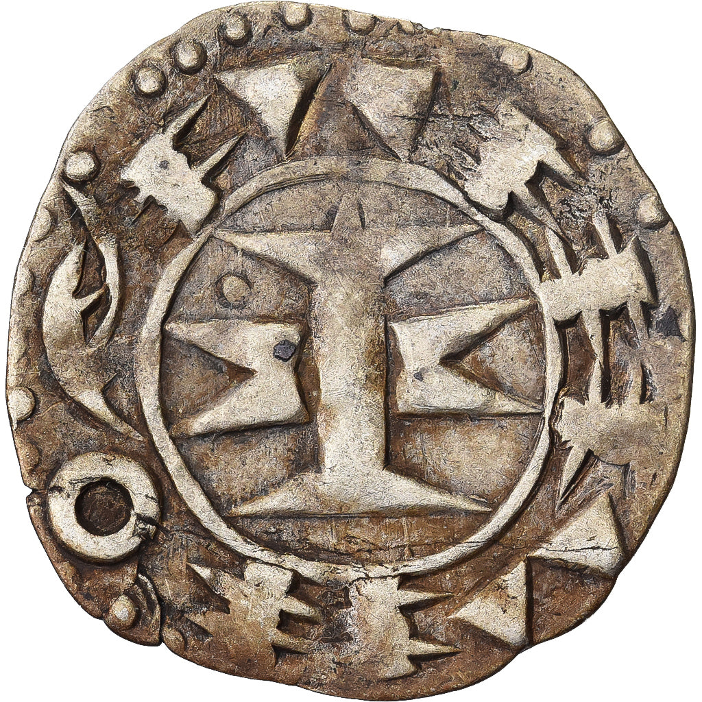 County of Melgueil, Denier, 12th-13th Centuries, Biglione, BB