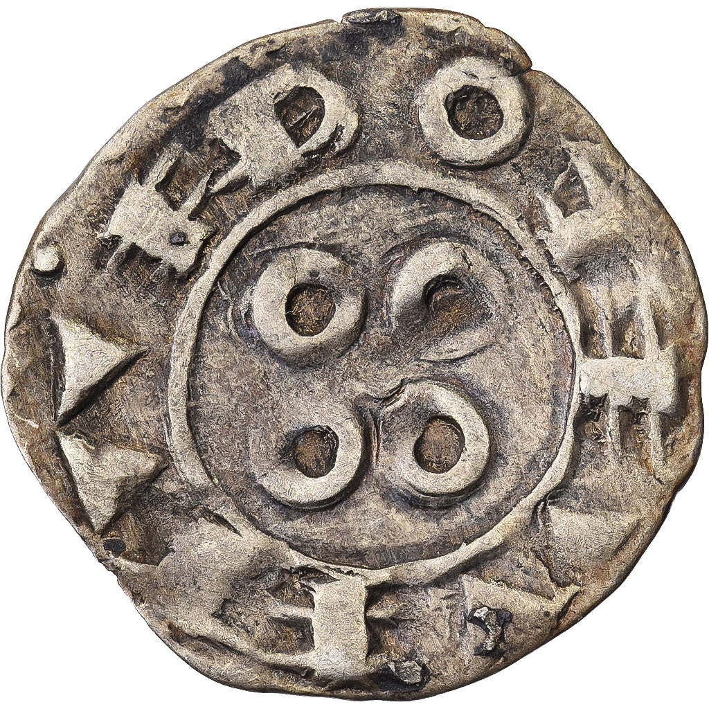 County of Melgueil, Denier, 12th-13th Centuries, Biglione, BB